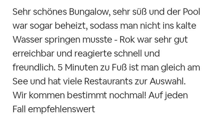 Bungalows Sonnenblume Am Klopeiner See Санкт-Канциан Экстерьер фото